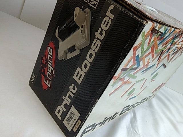 Print Booster system PI-AD3 for NEC PC Engine Turbografx-16 ,manual,Boxed set-A- - Hakushin Retro Game shop