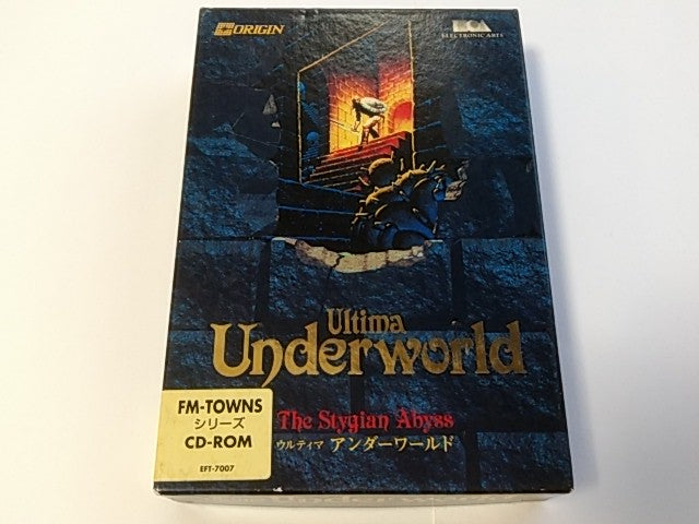 Ultima Underworld The stygian Abyss for FM TOWNS MARTY/Japan Ver.NTSC-J-D- - Hakushin Retro Game shop