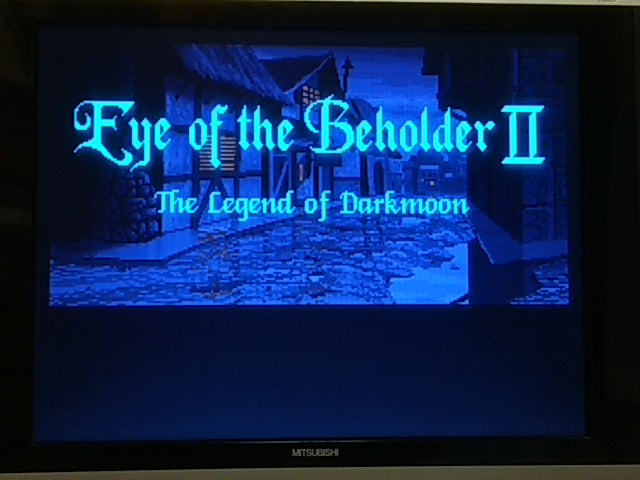 Eye of the Beholder II: The Legend of Darkmoon D&D for FM TOWNS MARTY Japan-G- - Hakushin Retro Game shop