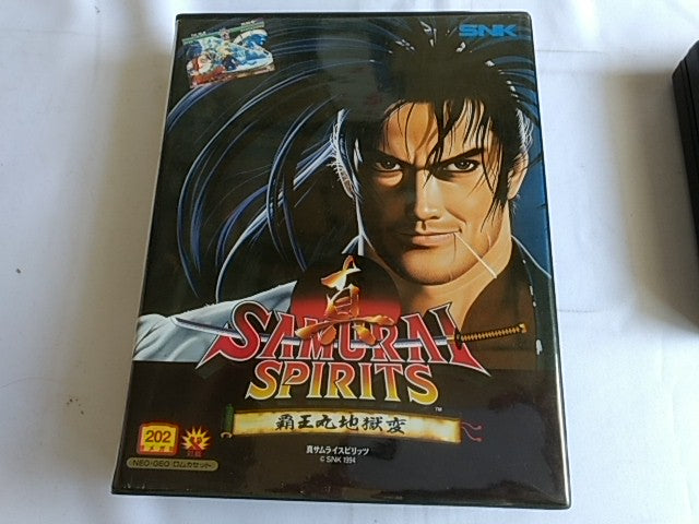 Shin Samurai Spirits (Samurai Shodown 2) SNK NEOGEO AES with Box, Working-f0215-