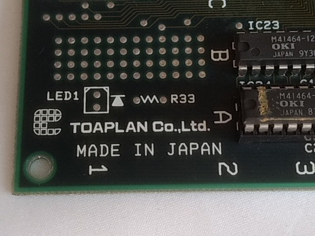 TOAPLAN Snow Bros. Arcade System JAMMA PCB Board and Inst Card set/tested-A- - Hakushin Retro Game shop