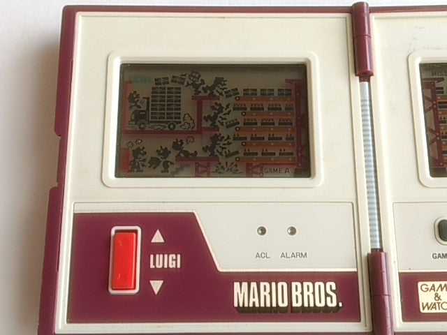 Vintage Nintendo Game & Watch MARIO BROS Multi Screen Handheld Game/tested-C2- - Hakushin Retro Game shop