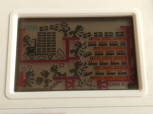 Vintage Nintendo Game & Watch MARIO BROS Multi Screen Handheld Game/tested-C2- - Hakushin Retro Game shop