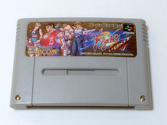 Final Fight Tough for Nintendo Super Famicom SNES action game cartridge tested-B - Hakushin Retro Game shop