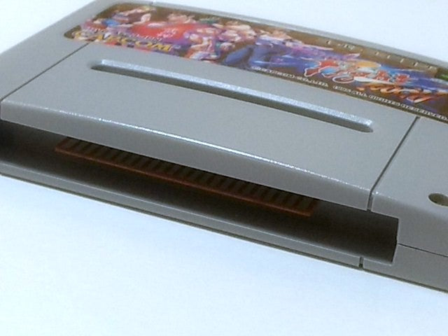 Final Fight Tough for Nintendo Super Famicom SNES action game cartridge tested-B - Hakushin Retro Game shop