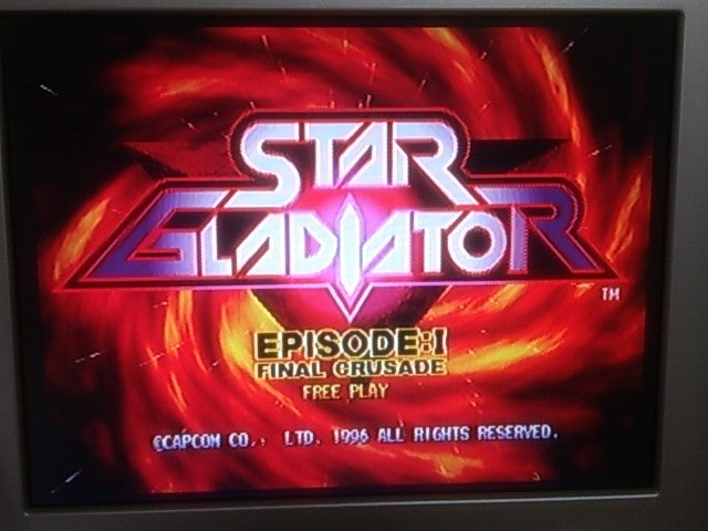 Star Gladiator CPS System JAMMA PCB B Board and Mother A Board set tested-C- - Hakushin Retro Game shop