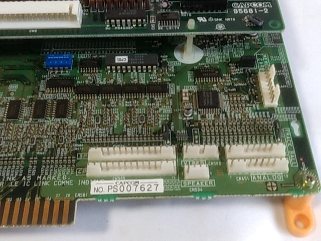 Star Gladiator CPS System JAMMA PCB B Board and Mother A Board set tested-C- - Hakushin Retro Game shop