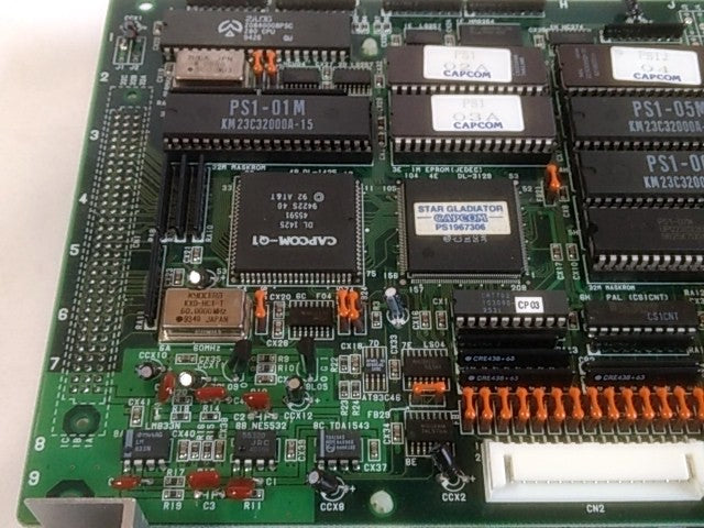 Star Gladiator CPS System JAMMA PCB B Board and Mother A Board set tested-C- - Hakushin Retro Game shop