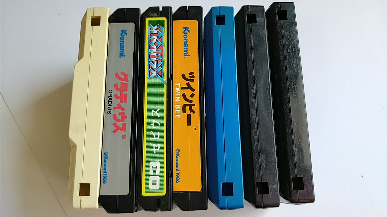 Whole sale Lot of 7 Nintendo Famicom (NES) Shooter game Cartridge /tested-a313- - Hakushin Retro Game shop