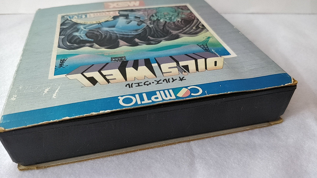 Oil's Well MSX MSX2 Game cartridge,Manual,Boxed set tested -a527- - Hakushin Retro Game shop
