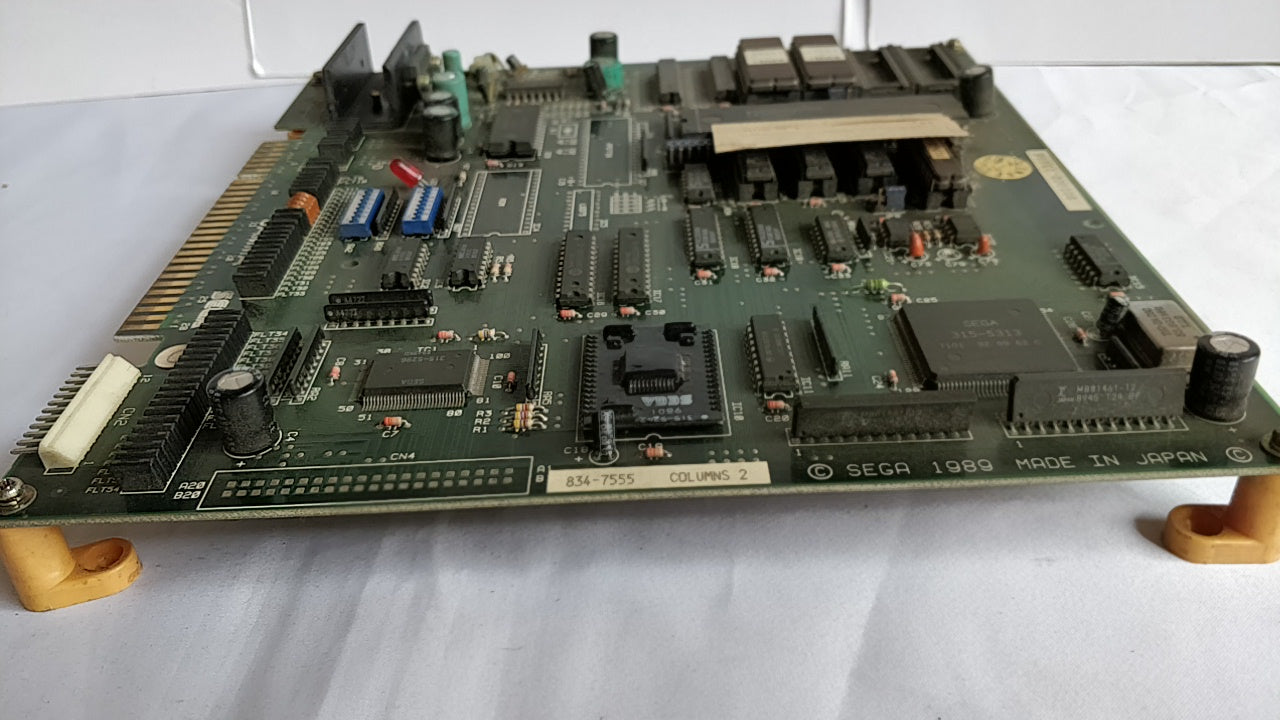 Columns 2 II : The Voyage Through Time JAMMA Arcade PCB system Board tested-a528- - Hakushin Retro Game shop