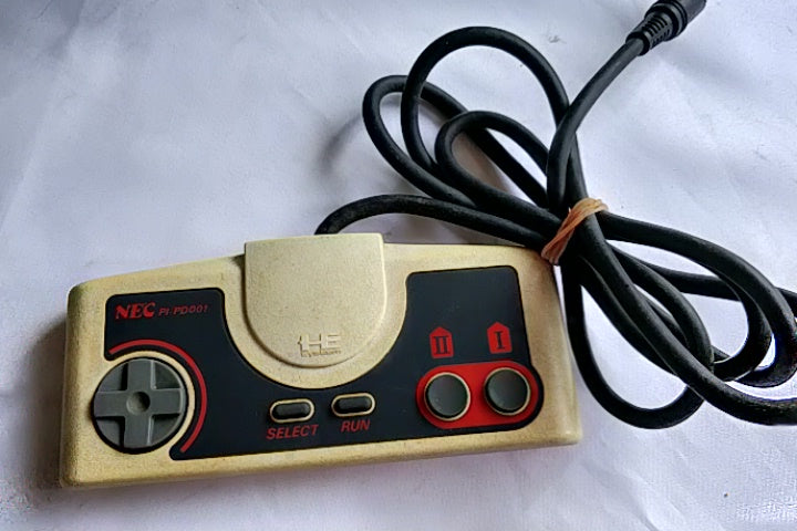 NEC PC Engine DUO-RX PCE-DUORX Console, Pad, PSU and game set, Working-a725-