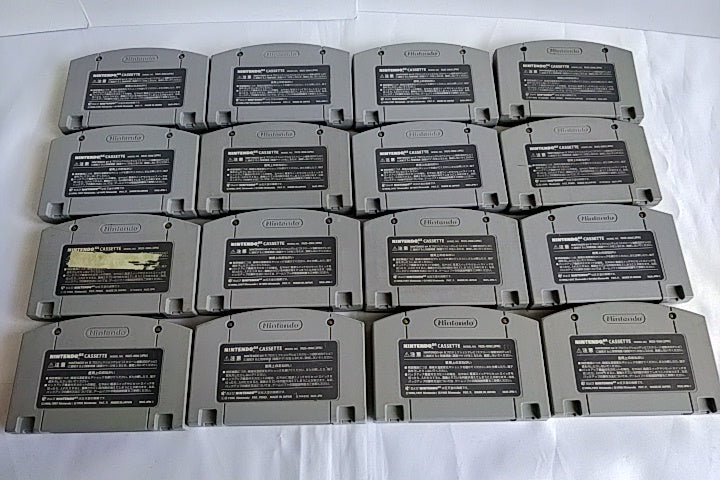 Whole sale Lot of 16 Nintendo 64 N64 game Cartridge set/Not tested-a731- - Hakushin Retro Game shop