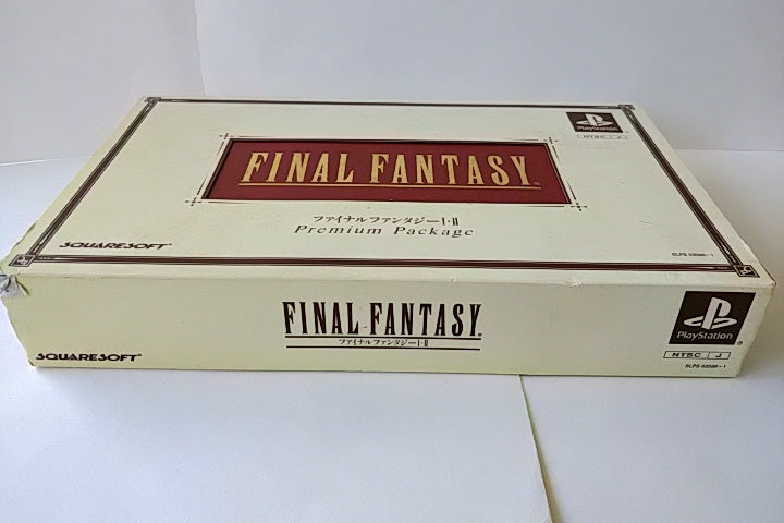 Final Fantasy 1,2 Premium Package Sony Playstation PS Game Boxed