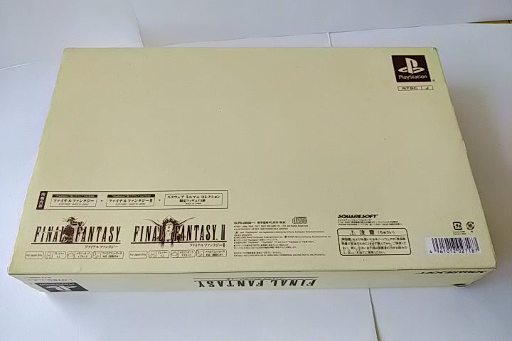 Final Fantasy 1,2 Premium Package Sony Playstation PS Game Boxed set tested-a85- - Hakushin Retro Game shop