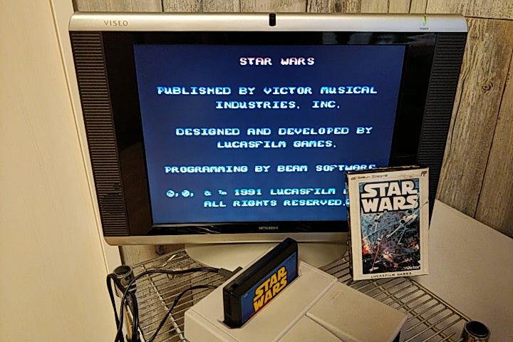 Star Wars for Nintendo Famicom NES RPG game Cartridge, manual, Boxed set-a929- - Hakushin Retro Game shop