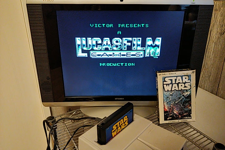 Star Wars for Nintendo Famicom NES RPG game Cartridge, manual, Boxed set-a929- - Hakushin Retro Game shop