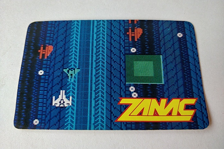 ZANAC EX MSX MSX2 Game cartridge,Manual,Special Card,Boxed set tested -a104- - Hakushin Retro Game shop