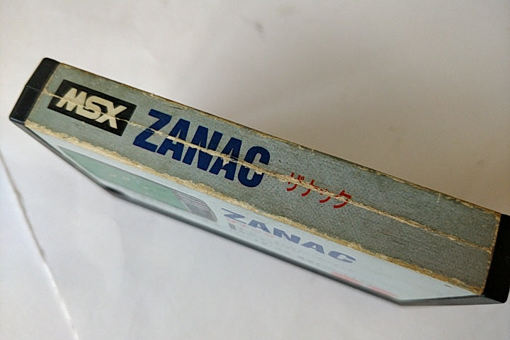 ZANAC EX MSX MSX2 Game cartridge,Manual,Special Card,Boxed set tested -a104- - Hakushin Retro Game shop