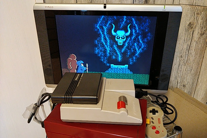 DRUID FAMICOM DISK SYSTEM FCD/Disk and case set tested -a106- - Hakushin Retro Game shop