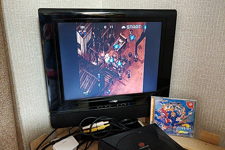 GUNBIRD 2 SEGA DreamCast Game Japan /Game disk,Manual,Boxed set tested-a925- - Hakushin Retro Game shop