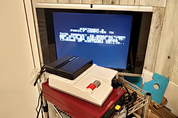 ZANAC/Pro wrestling FAMICOM DISK SYSTEM FCD Gamedisk and Box set tested-a1224- - Hakushin Retro Game shop