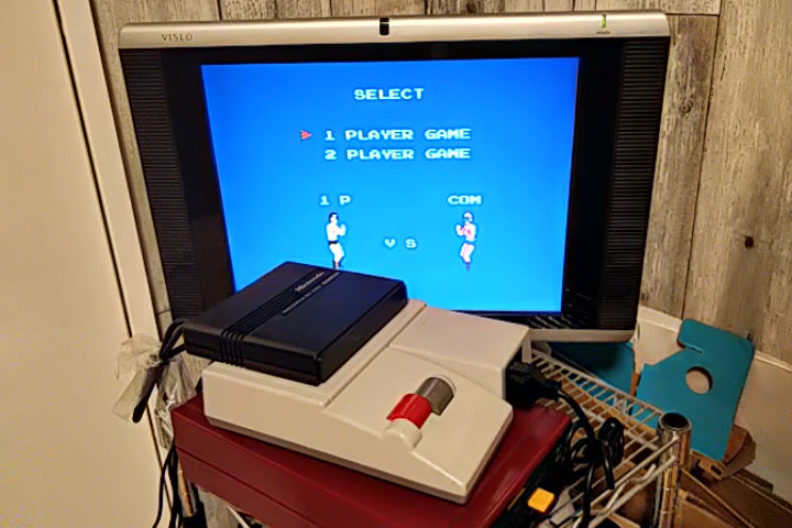 ZANAC/Pro wrestling FAMICOM DISK SYSTEM FCD Gamedisk and Box set tested-a1224- - Hakushin Retro Game shop