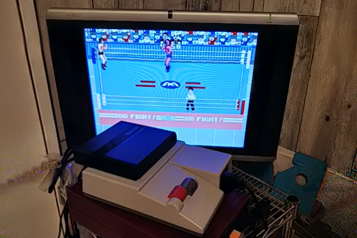 ZANAC/Pro wrestling FAMICOM DISK SYSTEM FCD Gamedisk and Box set tested-a1224- - Hakushin Retro Game shop