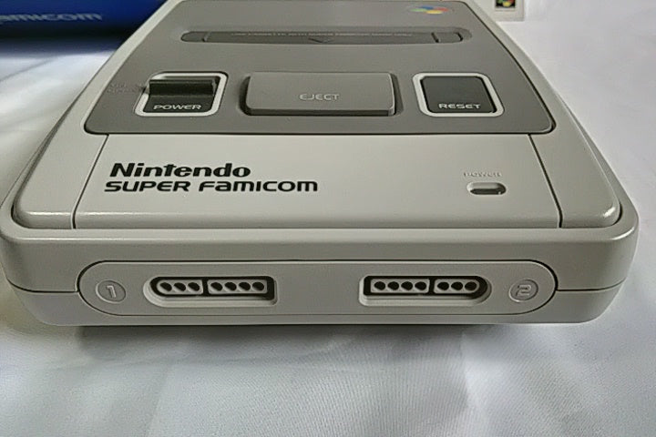 Super Famicom SNES console (SNES/SHVC-001),2 pads,AV cable,Manual,Boxed-b128- - Hakushin Retro Game shop