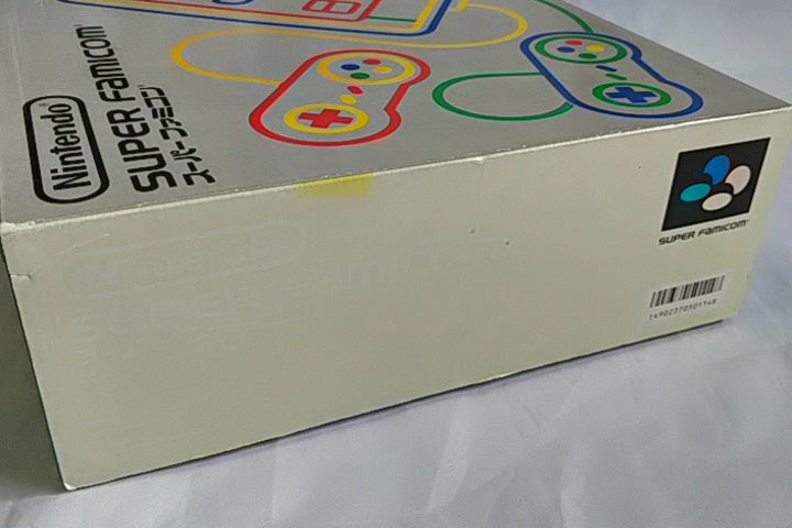 Super Famicom SNES console (SNES/SHVC-001),2 pads,AV cable,Manual,Boxed-b128- - Hakushin Retro Game shop