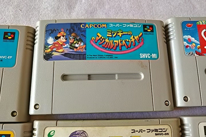 Whole sale Lot of 20 Super Famicom SFC SNES game Cartridge set/Not tested-ab205- - Hakushin Retro Game shop