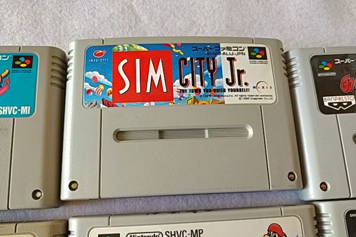 Whole sale Lot of 20 Super Famicom SFC SNES game Cartridge set/Not tested-ab205- - Hakushin Retro Game shop