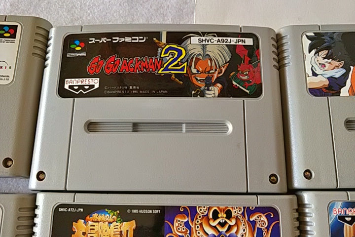 Whole sale Lot of 20 Super Famicom SFC SNES game Cartridge set/Not tested-ab205- - Hakushin Retro Game shop