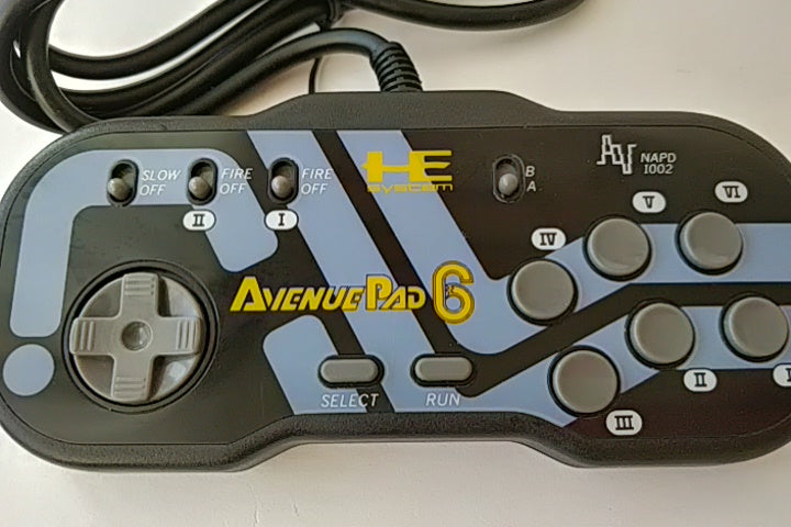 NEC Avenue Pad 6 NAPD-1002 for PC-Engine turbografx-16 PCE Boxed/tested-b207- - Hakushin Retro Game shop