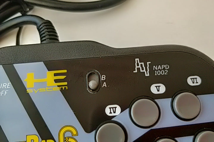 NEC Avenue Pad 6 NAPD-1002 for PC-Engine turbografx-16 PCE Boxed/tested-b207- - Hakushin Retro Game shop