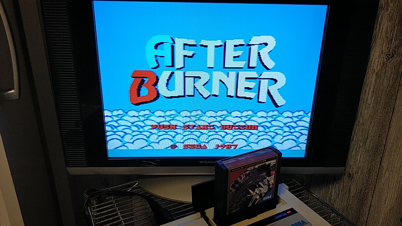 After Burner SEGA Master system MK-2000 Mark3 Cartridge only-b216- - Hakushin Retro Game shop