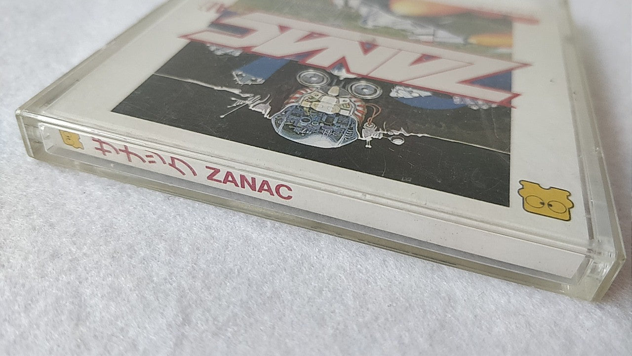ZANAC/Smash Ping Pong  FAMICOM DISK SYSTEM FDS Gamedisk and Box set tested-b216- - Hakushin Retro Game shop