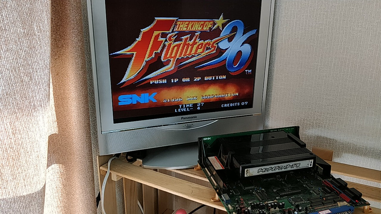 The King of Fighters '96 KOF96 SNK NEOGEO MVS Arcade Cartridge Tested-b216- - Hakushin Retro Game shop