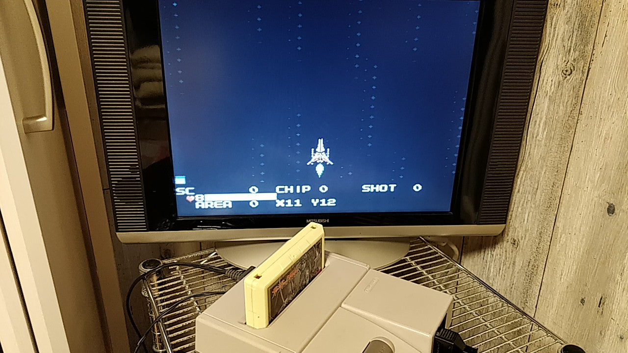 The Guardian Legend Nintendo Famicom FC NES Cartridge only Japan tested-b228- - Hakushin Retro Game shop