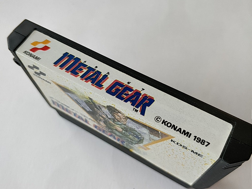 METAL GEAR Nintendo Famicom FC NES Cartridge only tested -b313- - Hakushin Retro Game shop