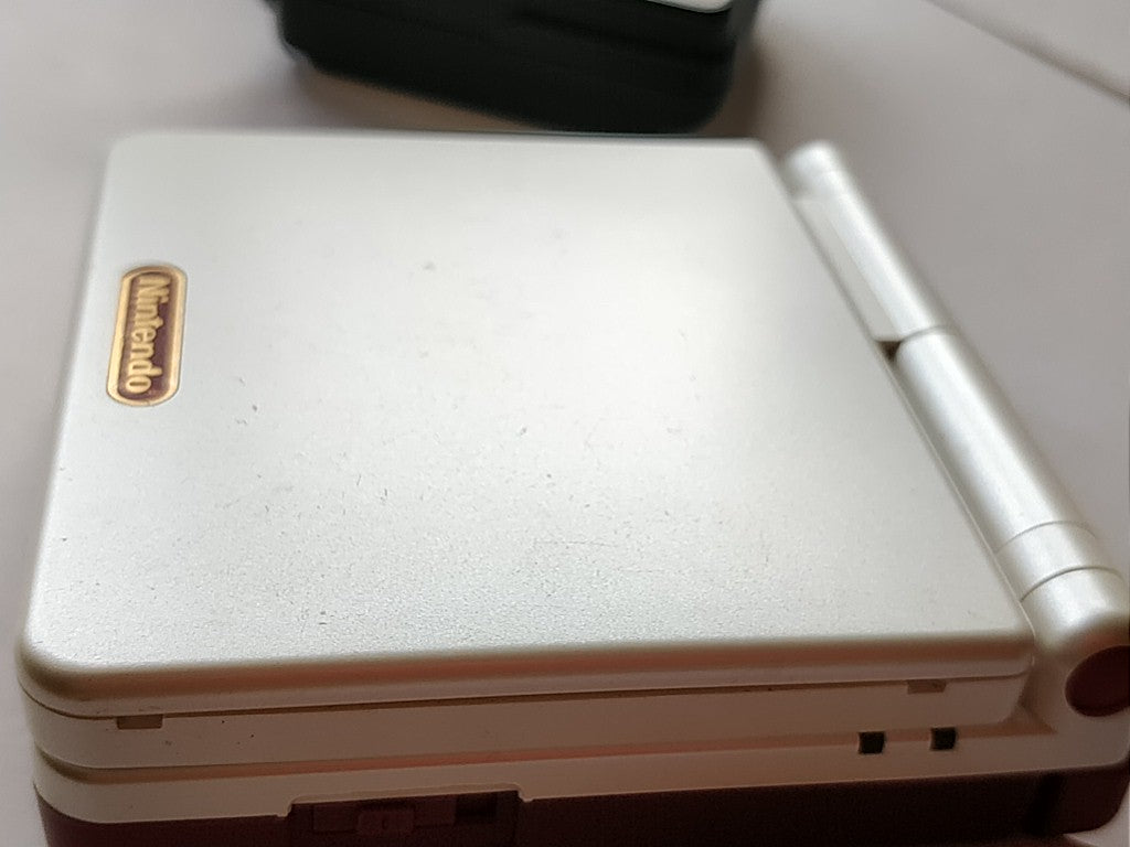 Nintendo GAMEBOY ADVANCE SP Console Famicom color edition,Charger game set-b318- - Hakushin Retro Game shop