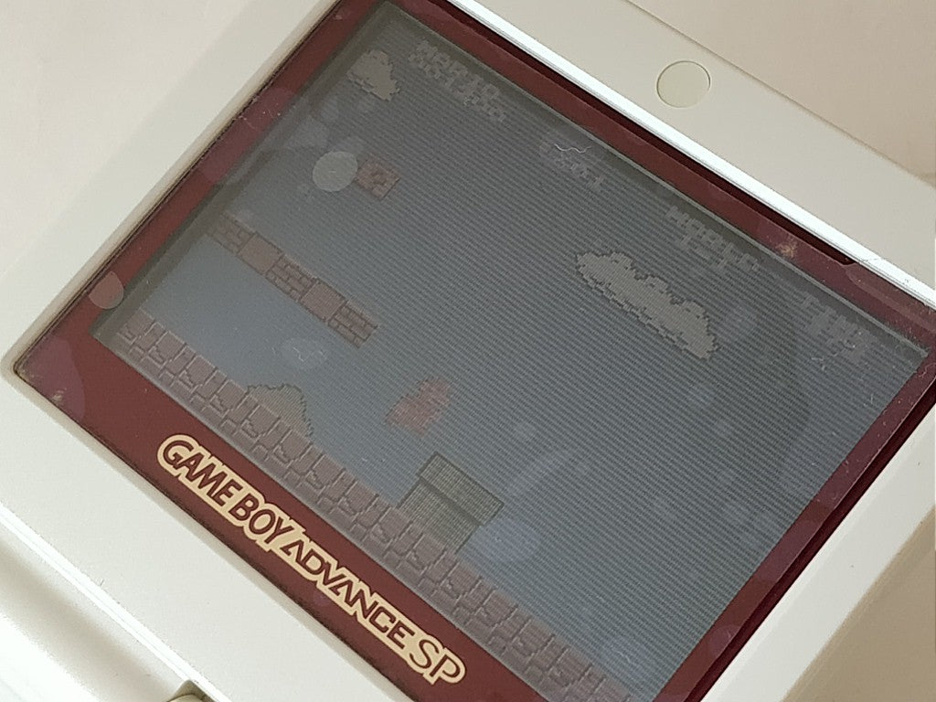 Nintendo GAMEBOY ADVANCE SP Console Famicom color edition,Charger game set-b318- - Hakushin Retro Game shop