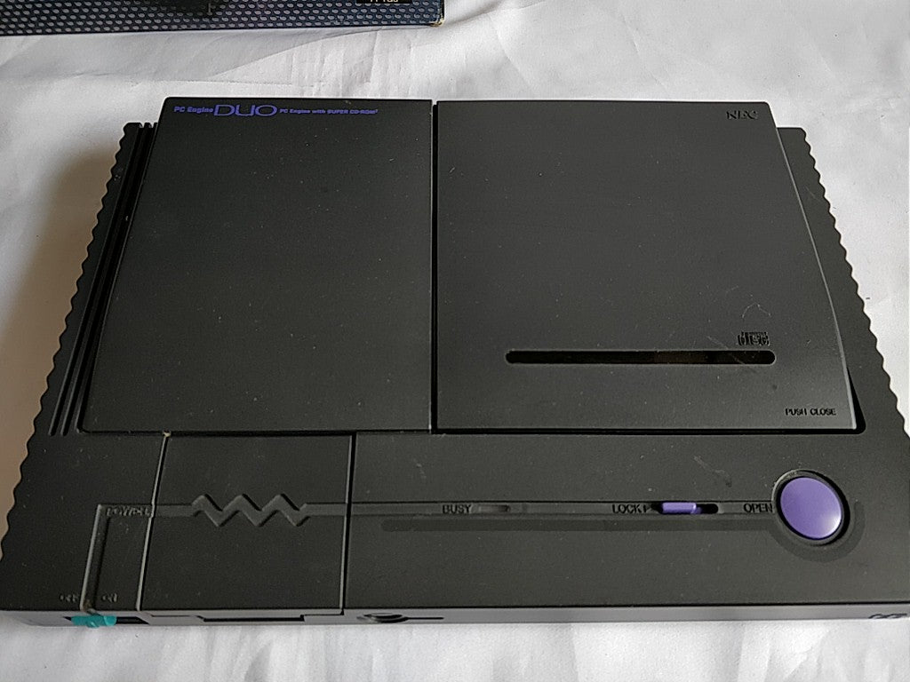 Defective NEC PC Engine DUO Console (TurboDUO PI-TG8),Pad,PSU,Boxed set-b320- - Hakushin Retro Game shop