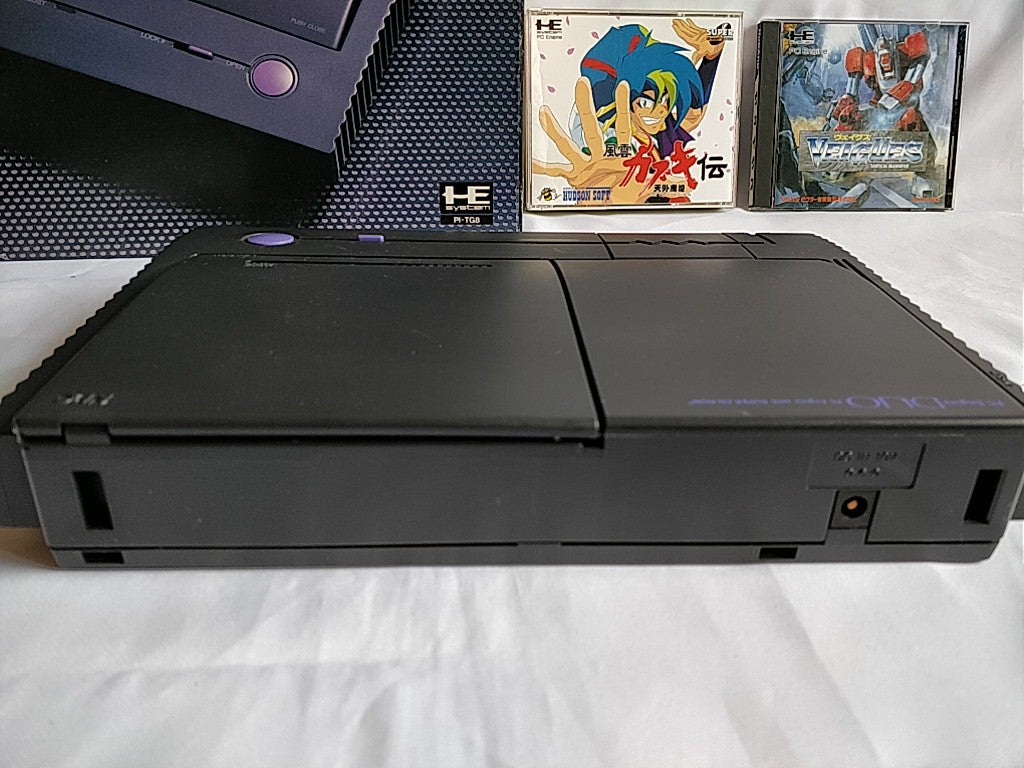 Defective NEC PC Engine DUO Console (TurboDUO PI-TG8),Pad,PSU,Boxed set-b320- - Hakushin Retro Game shop