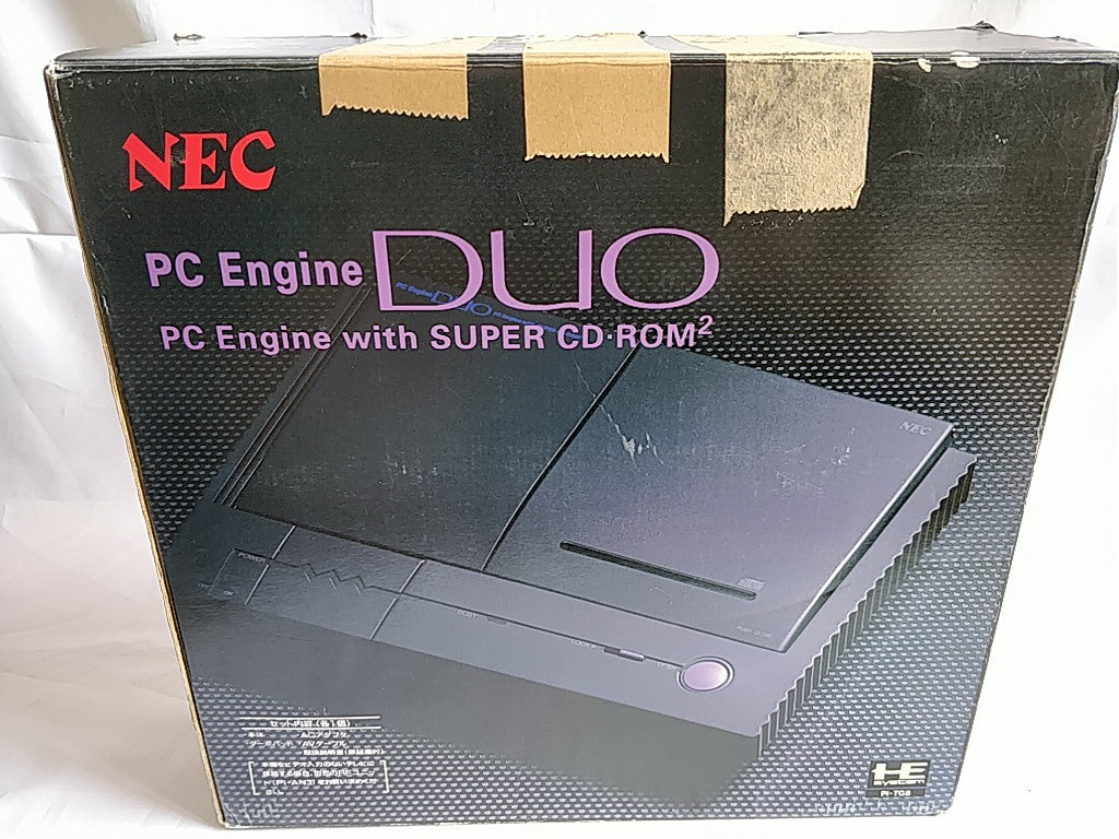 Defective NEC PC Engine DUO Console (TurboDUO PI-TG8),Pad,PSU,Boxed set-b320- - Hakushin Retro Game shop
