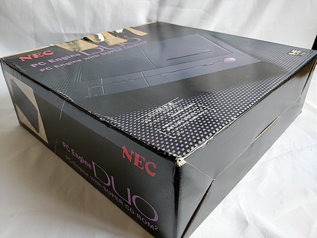 Defective NEC PC Engine DUO Console (TurboDUO PI-TG8),Pad,PSU,Boxed set-b320- - Hakushin Retro Game shop