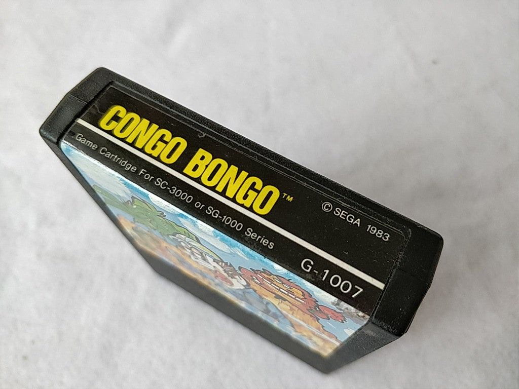 Congo Bongo SEGA Mark 3 Master system Cartridge only/tested-b428- - Hakushin Retro Game shop