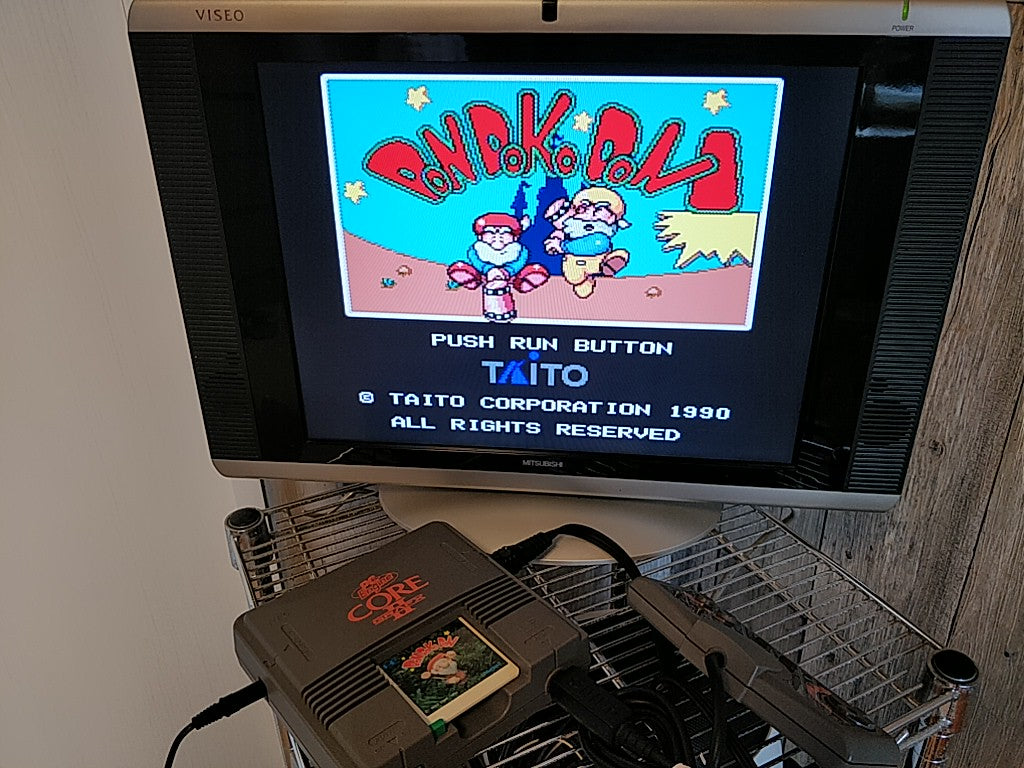 DON DOKO DON NEC TurboGrafx-16 PCE /Hu-Card only.NTSC-J tested-b620- - Hakushin Retro Game shop