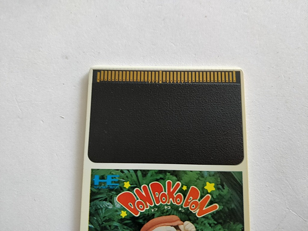 DON DOKO DON NEC TurboGrafx-16 PCE /Hu-Card only.NTSC-J tested-b620- - Hakushin Retro Game shop