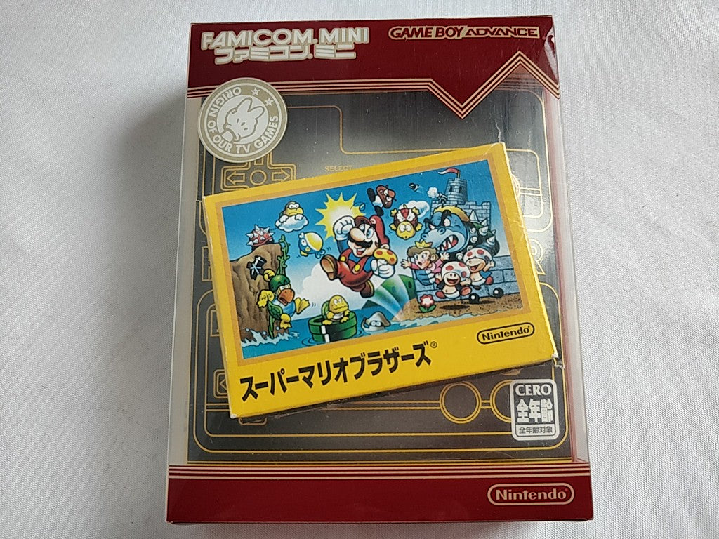 Super Mario Brothers for Gameboy Advance Famicom Mini boxed tested-b722- - Hakushin Retro Game shop